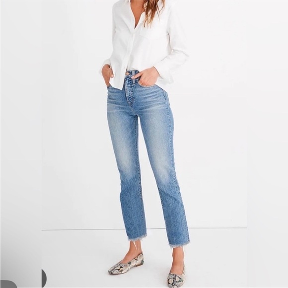 Madewell The Perfect Vintage Crop Jean - Picture 1 of 7